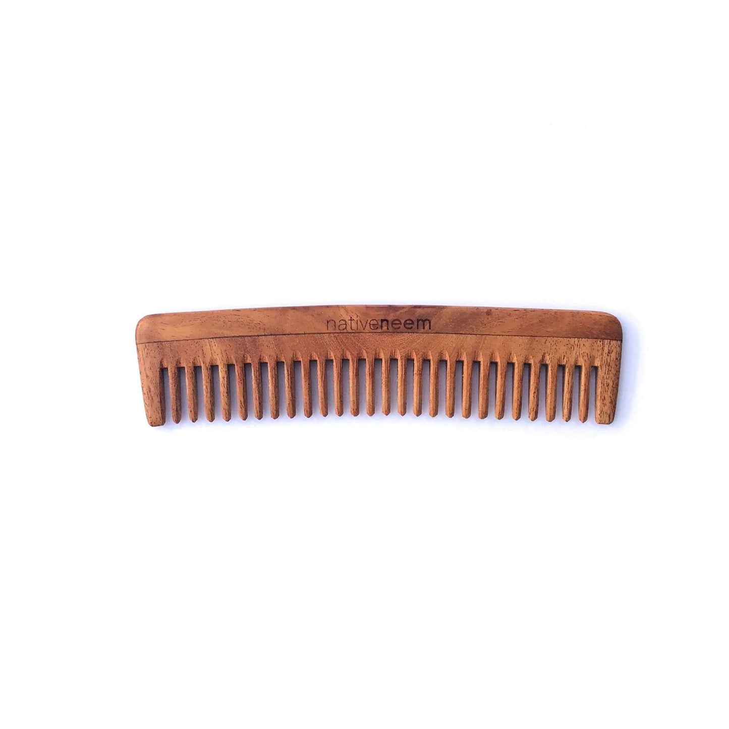 Wooden Neem Comb Mixed Tooth - NativeNeem