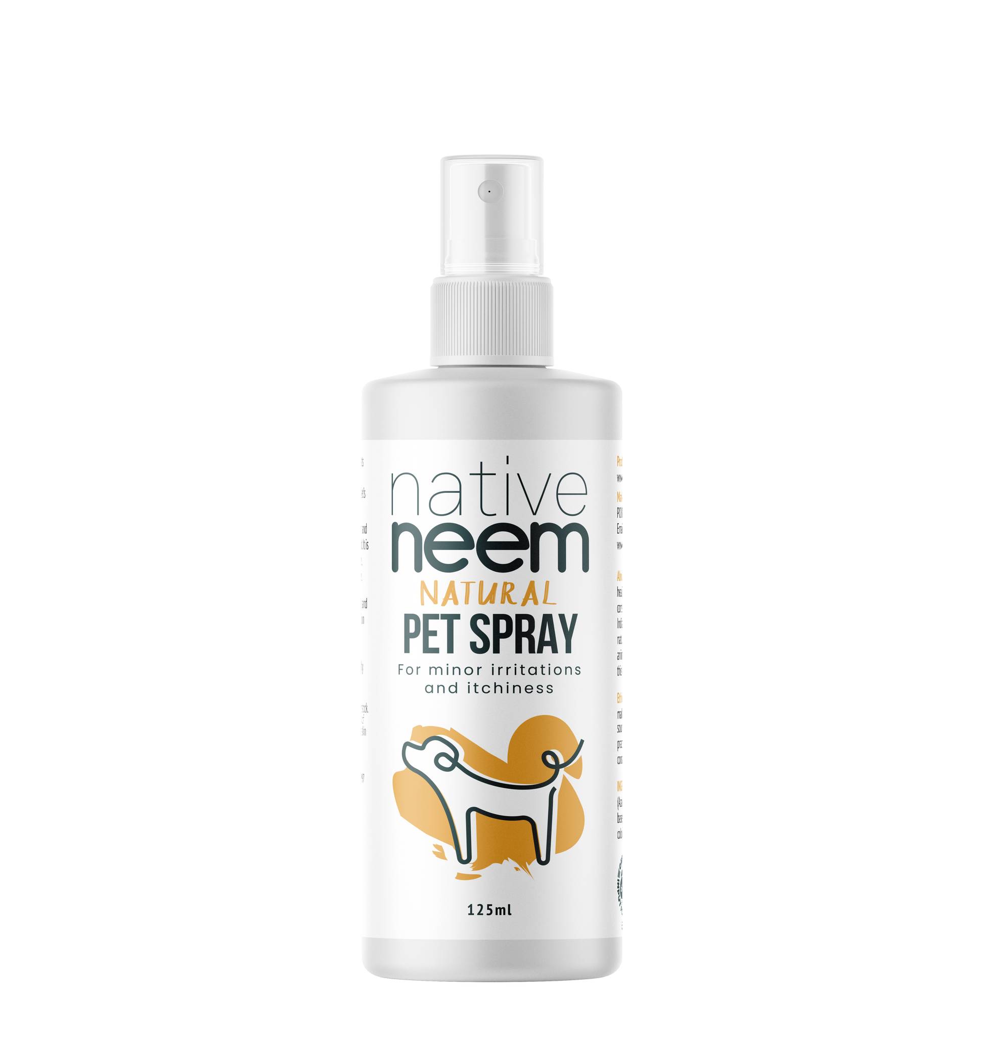 Organic Neem Pet Spray 125ml - NativeNeem